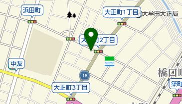 平川酒店の地図画像
