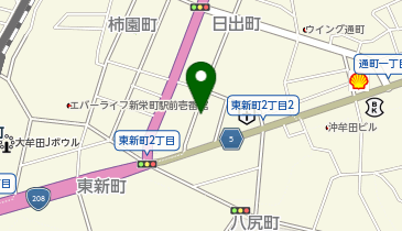 辻洋服店の地図画像