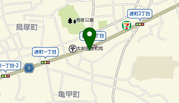 帆士洋服更生の店の地図画像