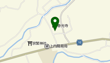 春光寺の地図画像