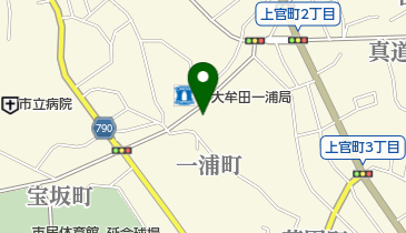 石井金物店の地図画像