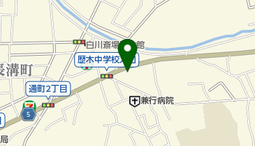 お茶の星香園の地図画像