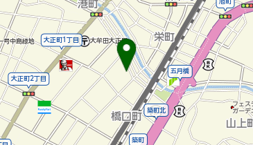 大牟田神社の地図画像