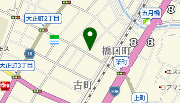 帯の地図画像