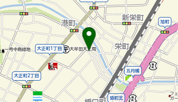堺青果店の地図画像