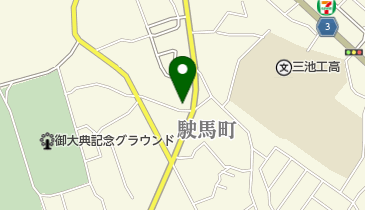 松下整骨院の地図画像