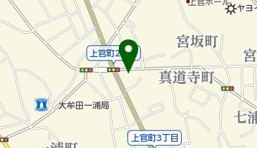 中上惣菜店の地図画像