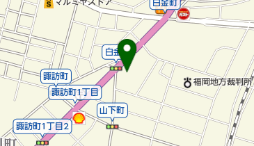 大牟田冨士タクシー株式会社の地図画像