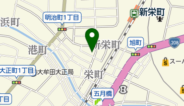 フルーツたなかの地図画像