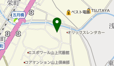 八山建設の地図画像