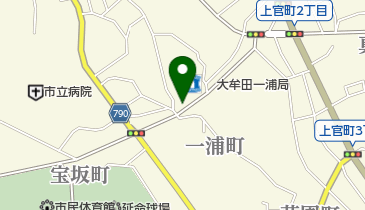 牛島米屋の地図画像