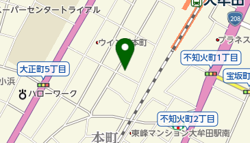 土田鍼灸専門療院の地図画像