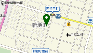 カトレア美容室の地図画像