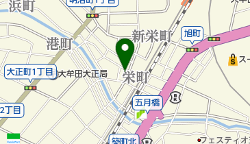 ビューティハウス坂井の地図画像