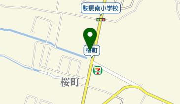 美容室ミルクの地図画像