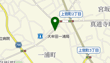 モナリザ美容院の地図画像