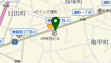 ルージュ美容室の地図画像