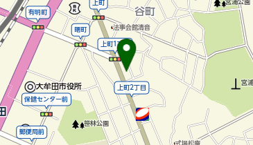 向坂コンタクトレンズの地図画像