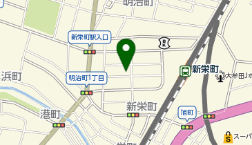 メガネのタマヤの地図画像