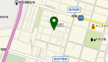 つばき薬局の地図画像