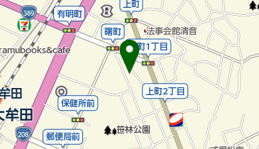 稲橋理容器具販売店の地図画像