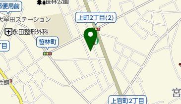 カットハウス栗山の地図画像