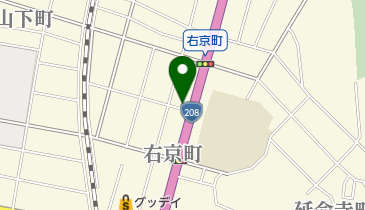 ヘアサロンターマの地図画像