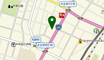 シェービングサロン永田の地図画像
