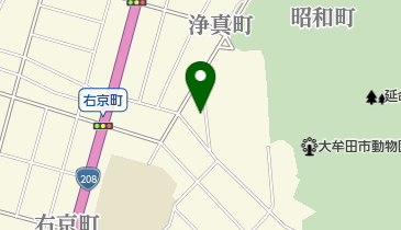 白山亭の地図画像