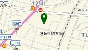 大牟田拘置支所の地図画像