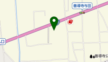 無法松久留米善導寺店の地図画像
