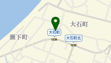 隈友呉服店の地図画像