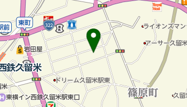 株式会社日本オーチスエレベータ久留米出張所の地図画像