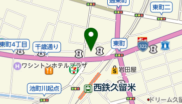 株式会社日立ビルシステム久留米営業所の地図画像