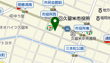 井上絣店の地図画像