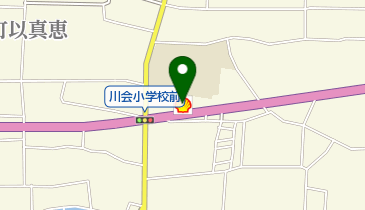 北川石油店の地図画像