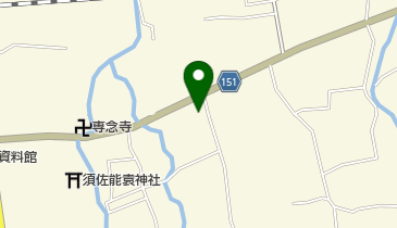 高木商店の地図画像