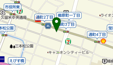 石丸カバン店の地図画像
