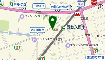 レイメイ久留米店の地図画像