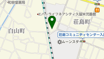 久留米市 荘島校区コミュニティセンターの地図画像