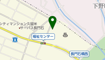 久留米市 長門石コミュニティセンターの地図画像