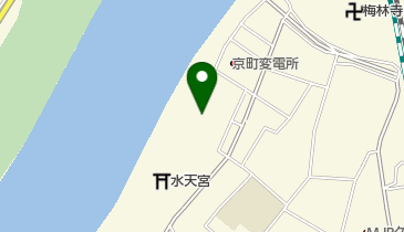 久留米市 京町校区学童保育所の地図画像