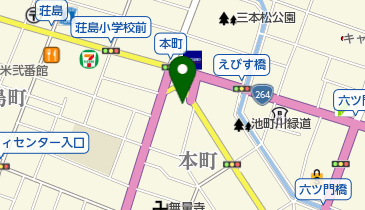 チトセヤ洋画材料専門店の地図画像