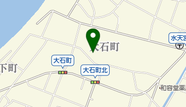 かつら美容室の地図画像