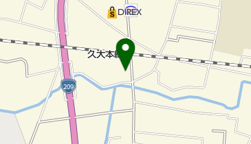 美容室イマージュの地図画像