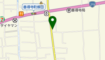 美容室ゆいの地図画像