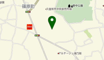 八百荘の地図画像