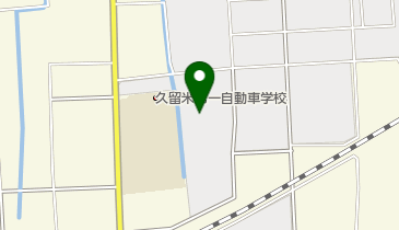 久留米花市場の地図画像