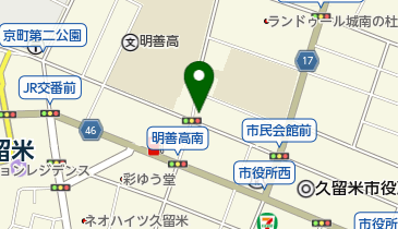 槇コンタクトレンズ研究所の地図画像