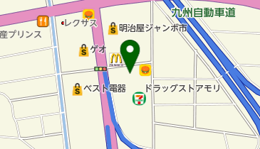 マジックライドの地図画像